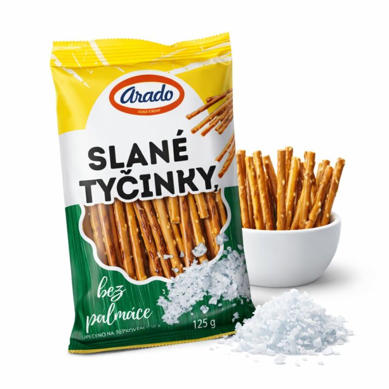 Slané tyčinky ARADO 43 g